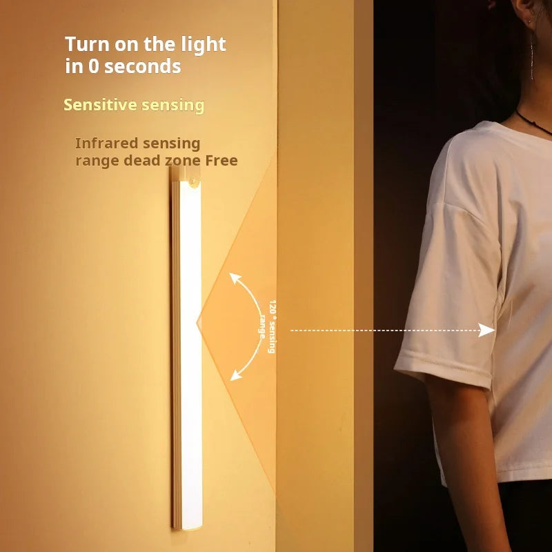 Motion Sensor Cabinet Light - Rechargeable Wireless LED Under-Cabinet Work Light