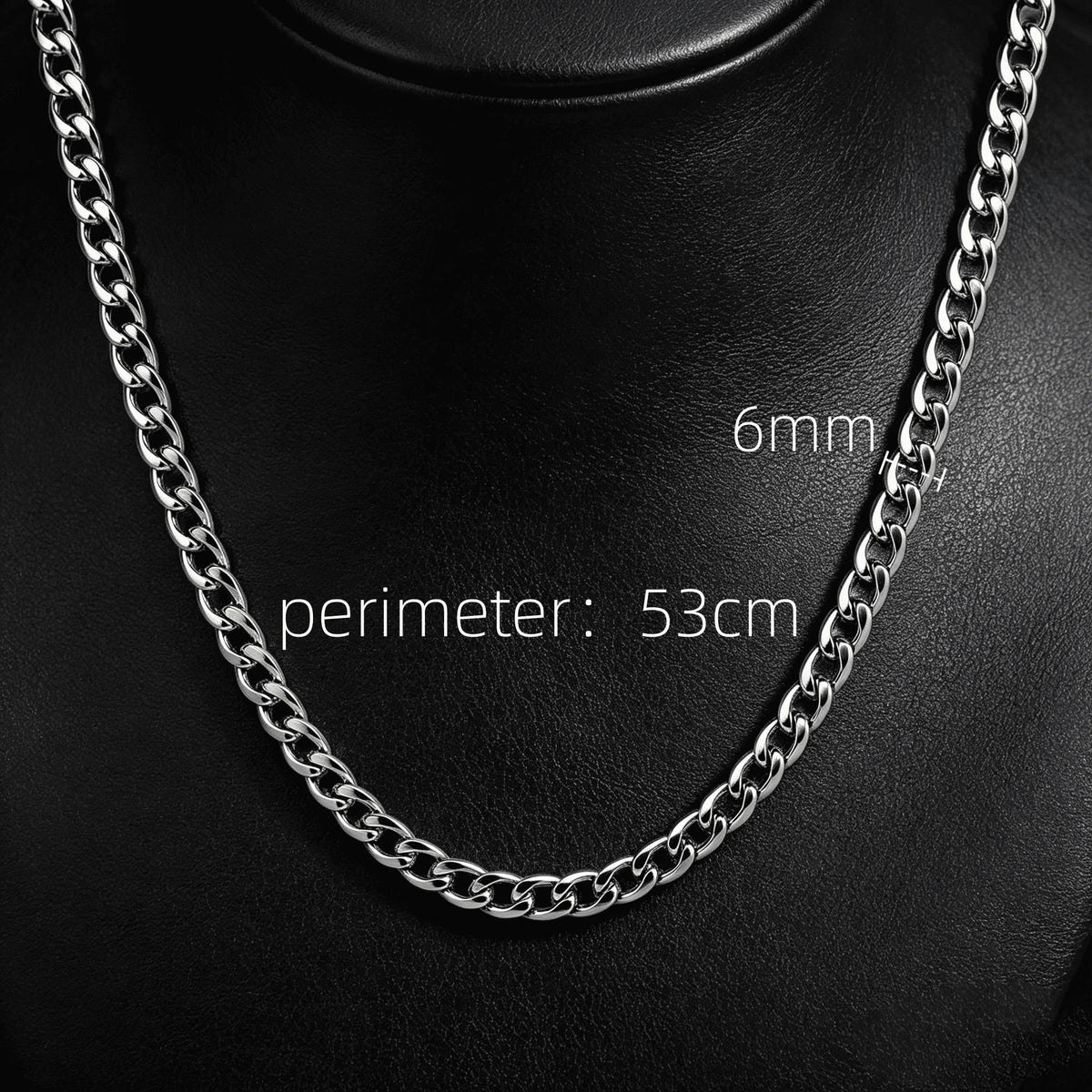 316L Stainless Steel Cuban Chain Bracelet and Necklace Set for Men – Gold and Silver Y2K Gothic Jewelry