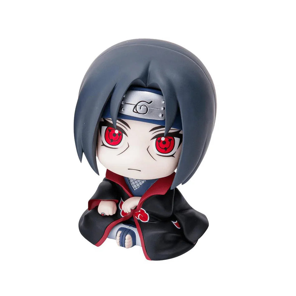 Naruto Anime Figure 9cm Kakashi & Sasuke Collectible Action Figurine Gift