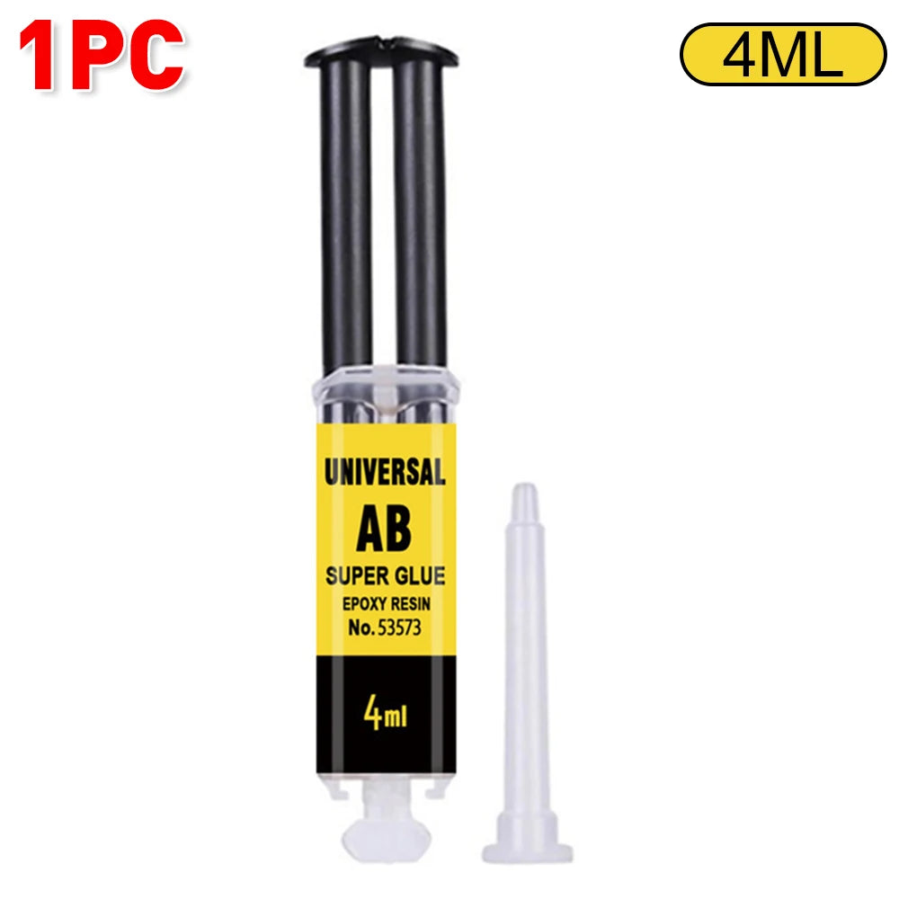 Epoxy AB Glue Clear Strong Adhesive for Metal Wood Plastic