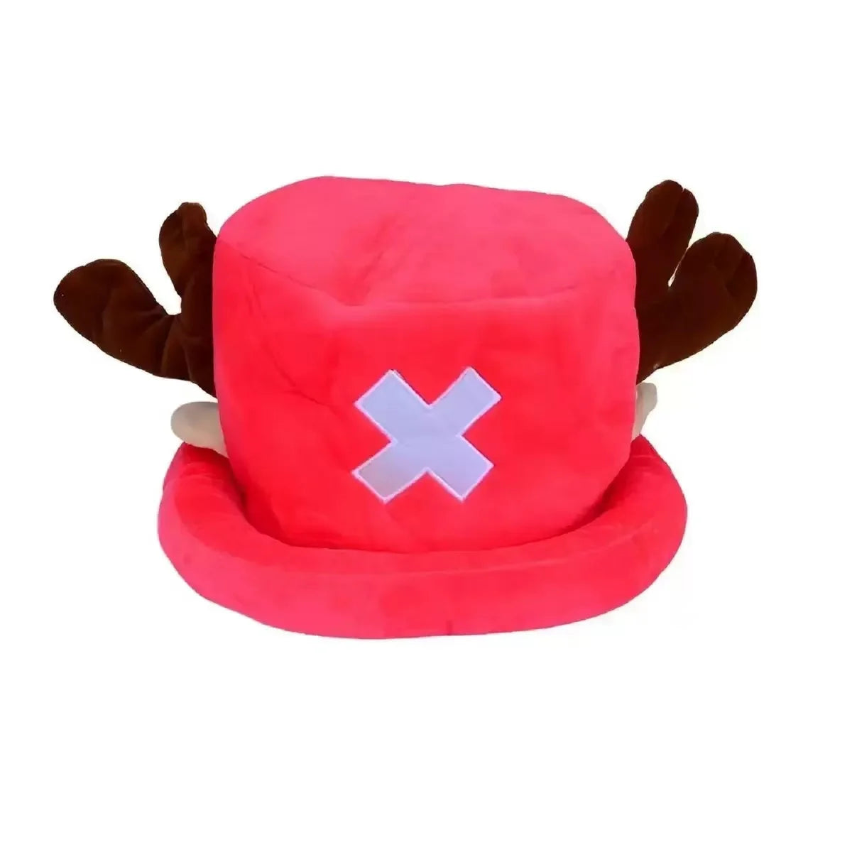 Tony Tony Chopper Hat – One Piece Plush Cosplay Hat, Soft Warm Kawaii Anime Beanie for Boys & Girls