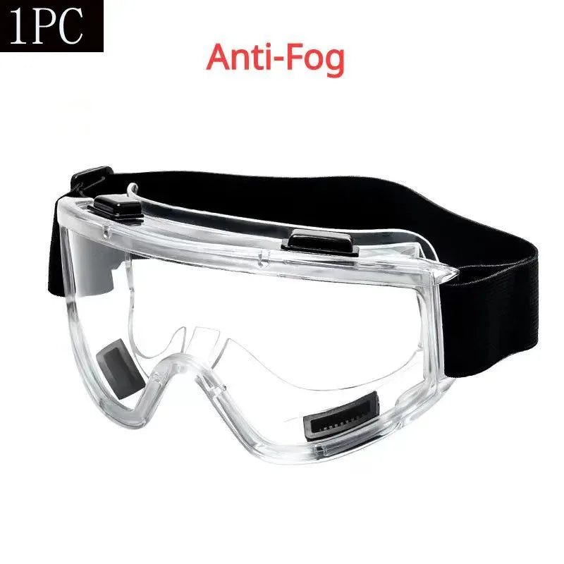 Safety Goggles – Clear Anti-Fog Protective Eye Goggles for Work, Lab & Workshop
