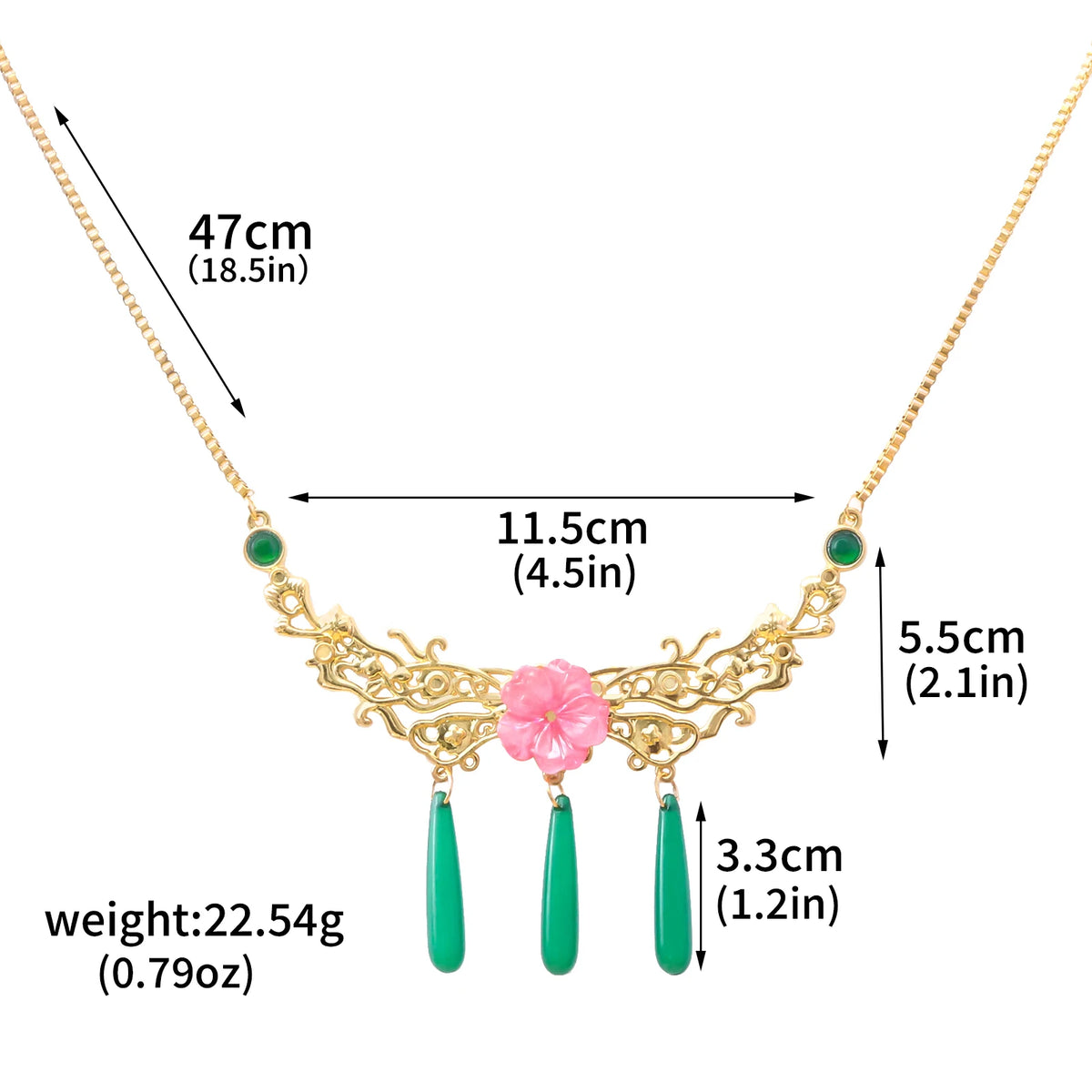 The Apothecary Diaries Maomao Cosplay Necklace & Earrings Set - Anime Jewelry Gift for Women and Girls