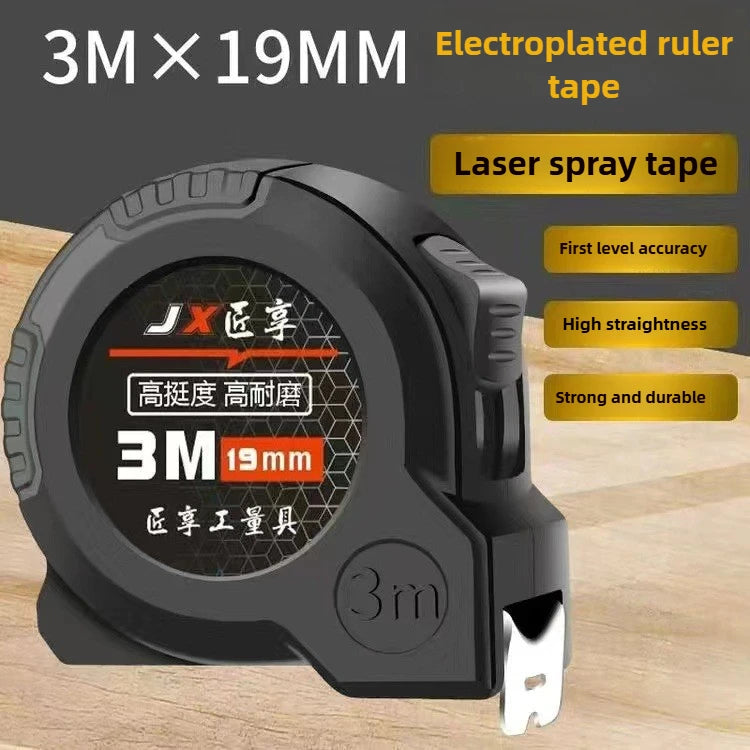 Retractable Steel Tape Measure – Locking Metric Measuring Tape 3M, 5M, 7.5M & 10M