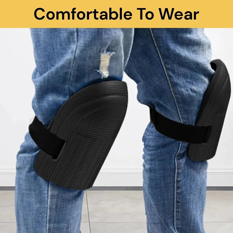 Soft Foam Knee Pads – Cushioned Work Knee Protectors for Flooring, Gardening & Home Repairs