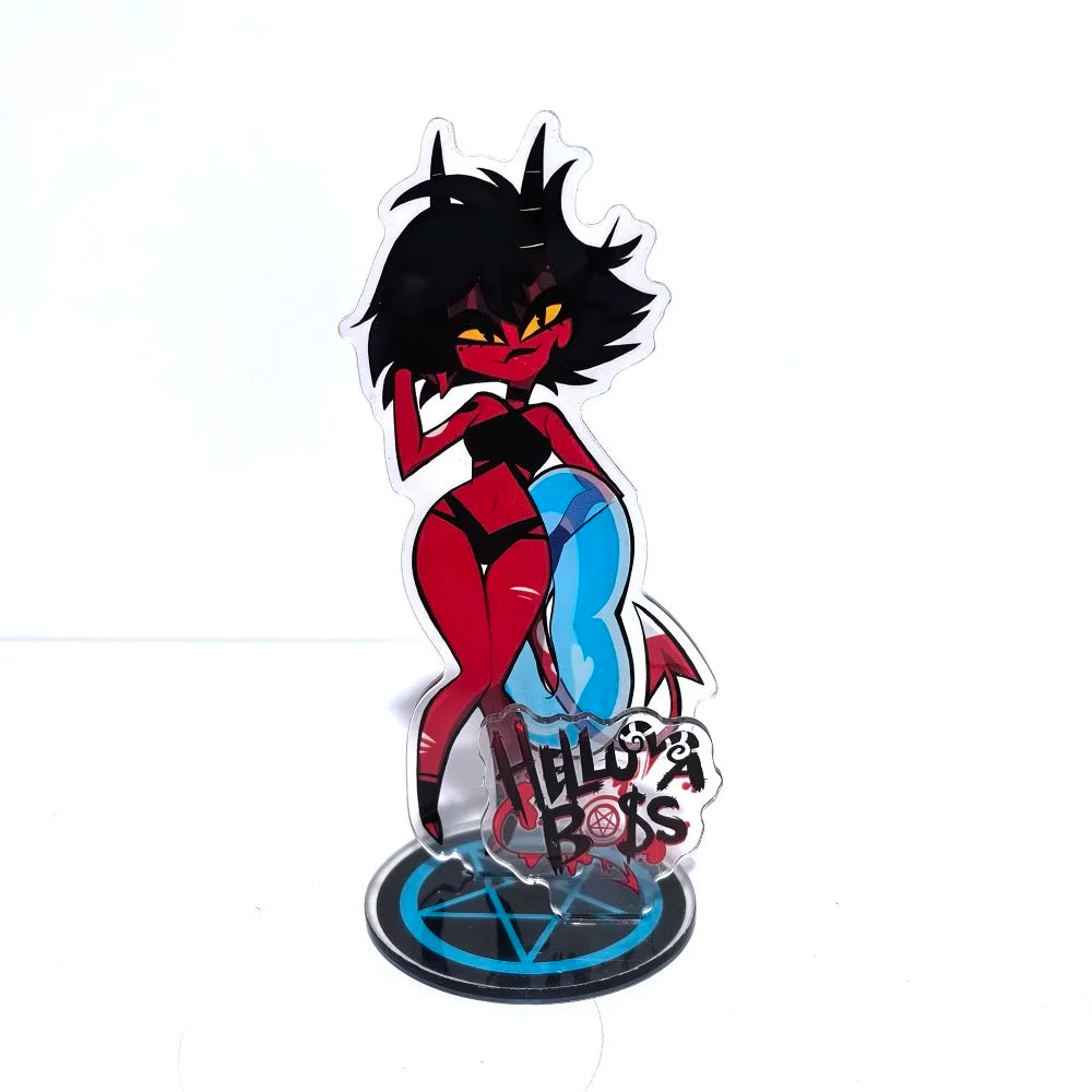 Hazbin Hotel Charlie Morningstar Acrylic Stand – 15cm Anime Desktop Figure Display
