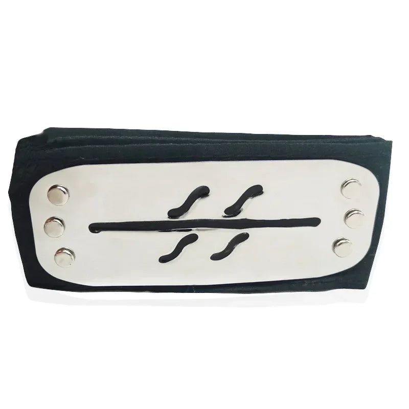 Naruto Anime Leaf Village Ninja Headband Kakashi Cosplay Forehead Protector