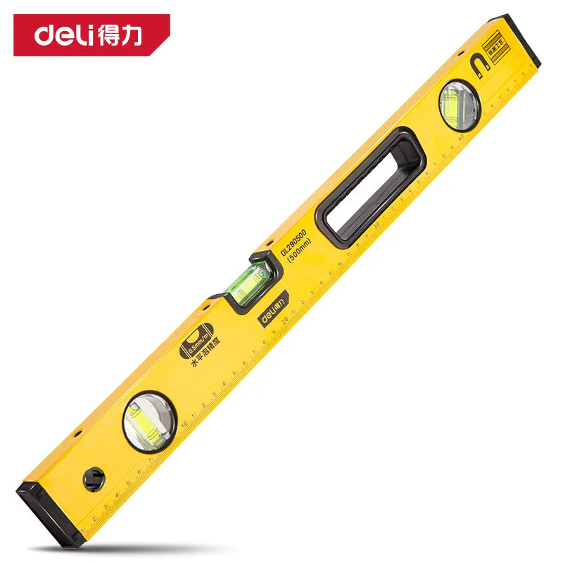 Magnetic Torpedo Spirit Level with 3 Vials, Shockproof Aluminum Bubble Level