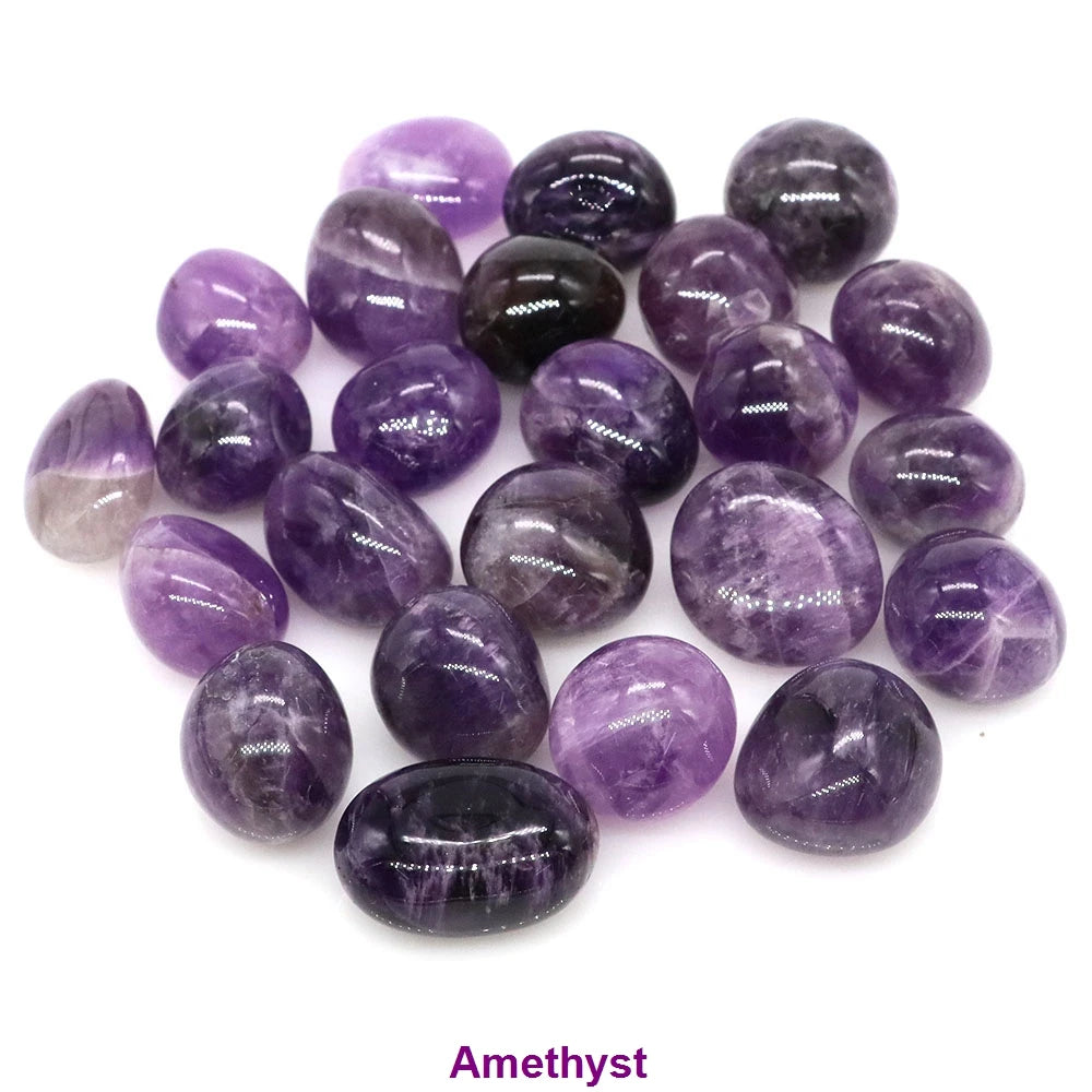 Natural Tumbled Healing Stones Crystal Gemstones Polished Chakra Reiki Meditation Decor Gift