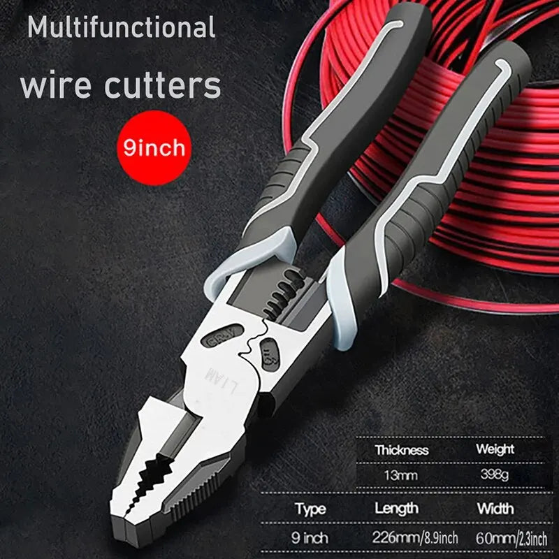 Needle Nose Diagonal Pliers Multifunction Wire Cutting Tool