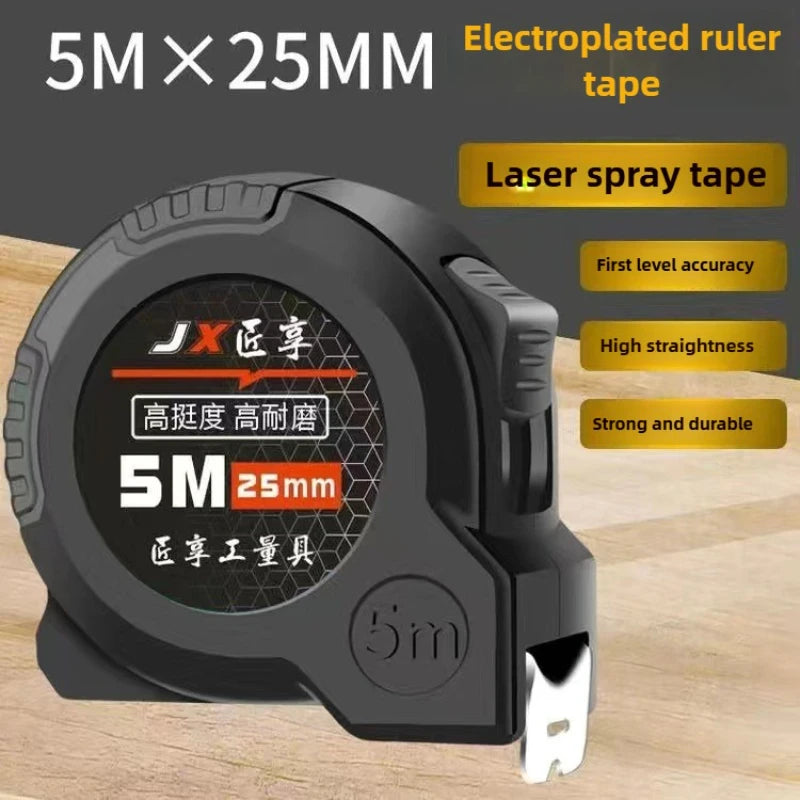 Retractable Steel Tape Measure – Locking Metric Measuring Tape 3M, 5M, 7.5M & 10M