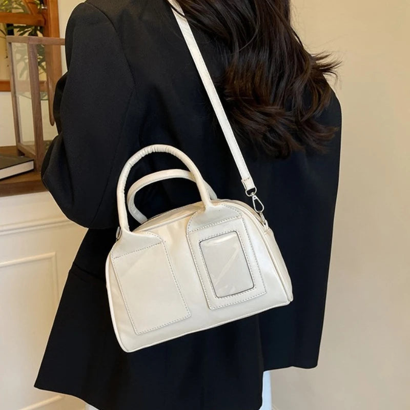 Y2K Transparent Ita Bag – Harajuku Korean Crossbody Shoulder Handbag for Women