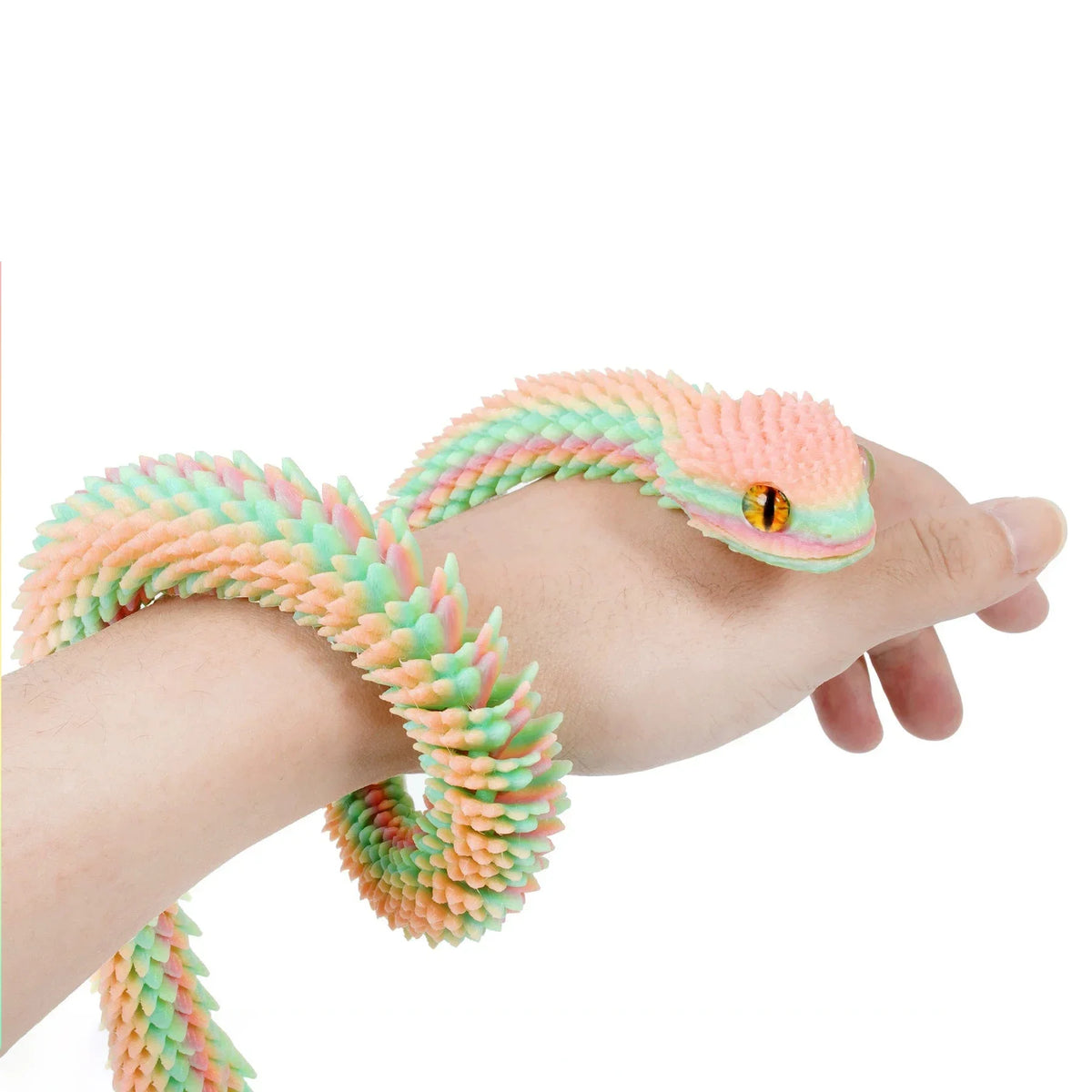 Anime 3D Printed Snake Egg Fidget Action Figure Stress Relief Desktop Ornament Gift