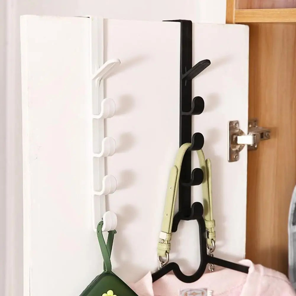 Behind the Door Hook Rack – Heavy-Duty Over-the-Door Coat & Towel Hanger for Home Storage