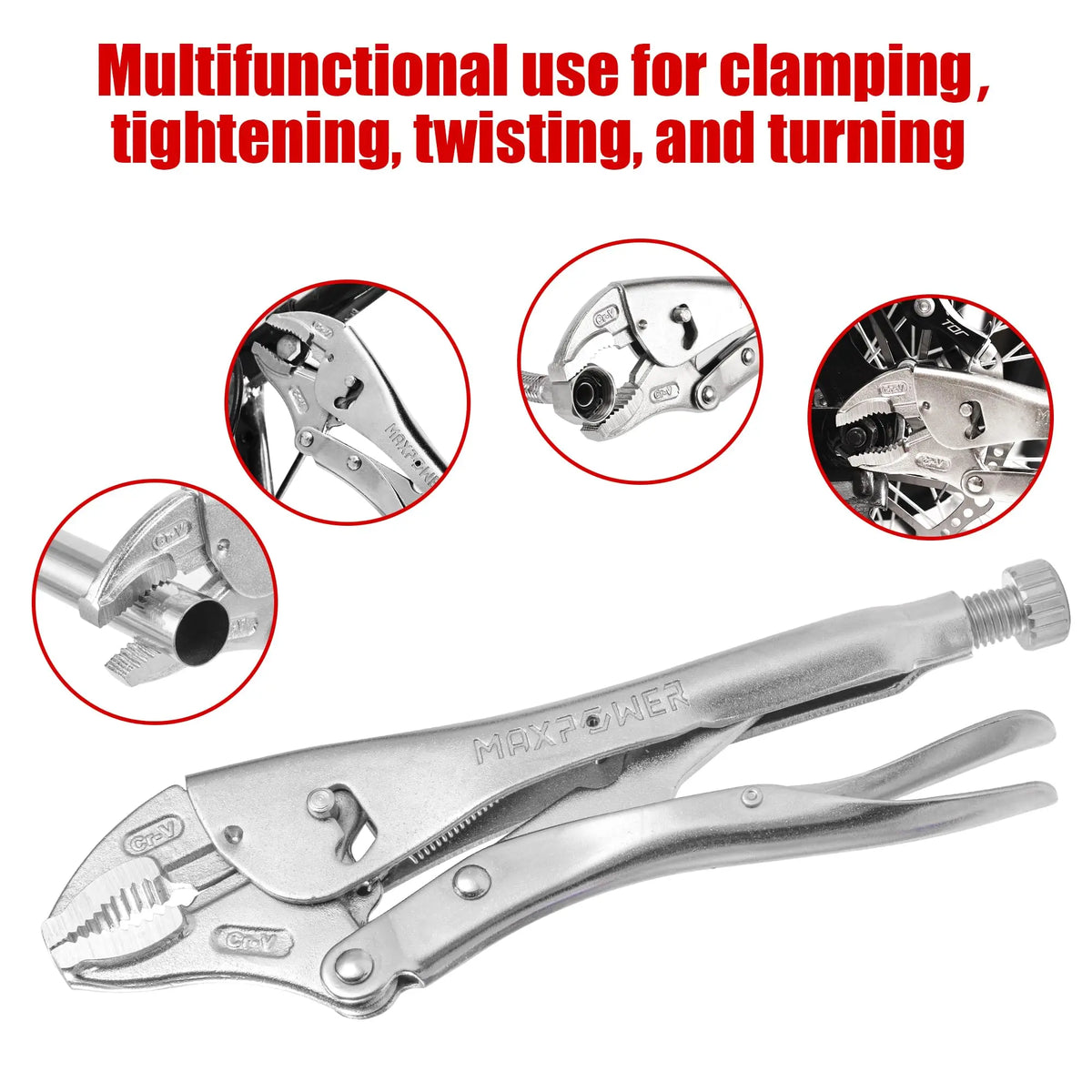 C Type Pressure Pliers Heavy Duty Snap Ring Clamp Tool