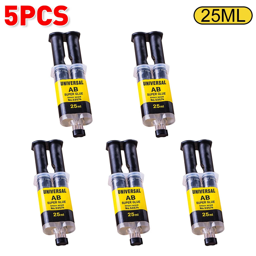 Epoxy AB Glue Clear Strong Adhesive for Metal Wood Plastic