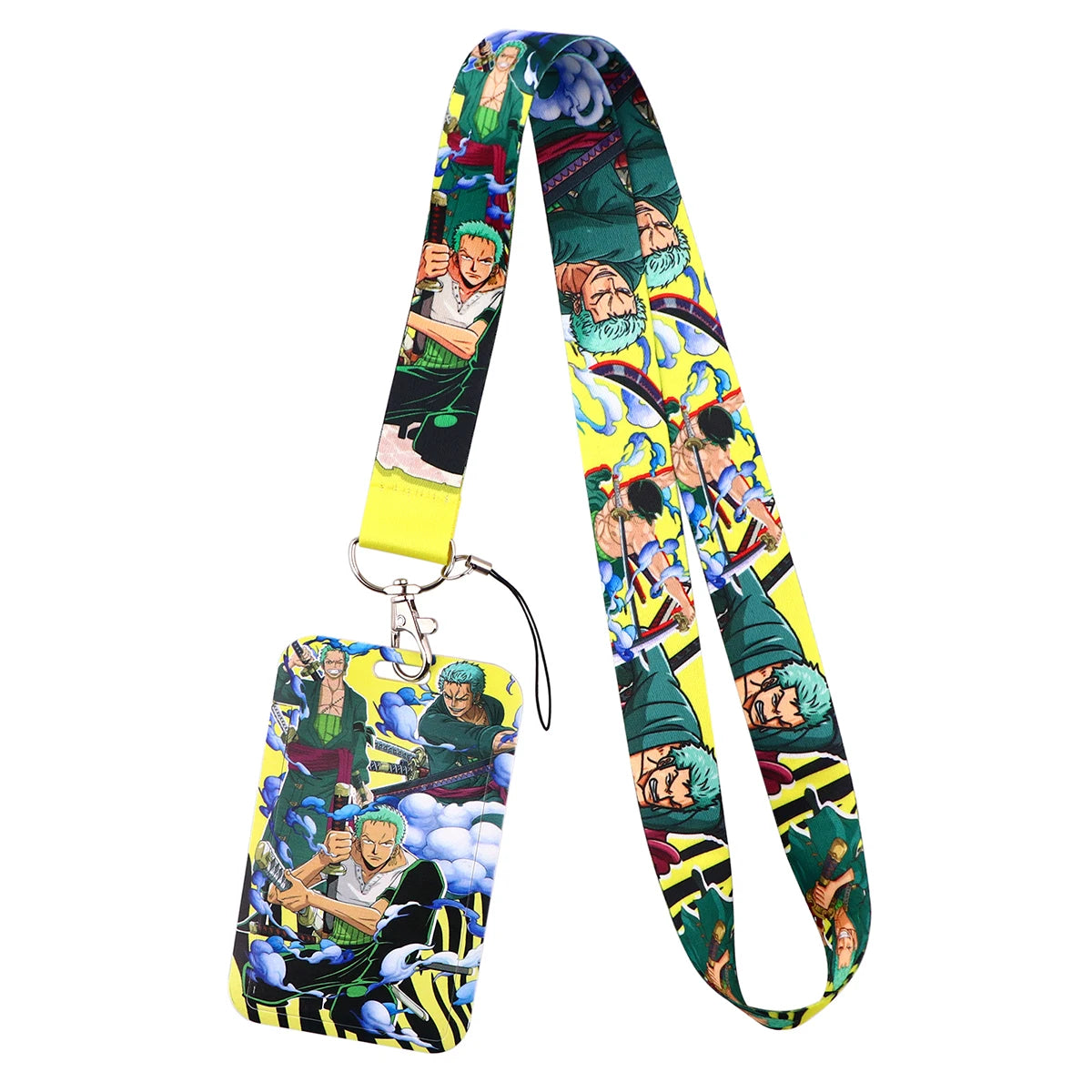 Anime Lanyard Keychain ID Card Holder Neck Strap Badge Rope Fans Gift Cosplay