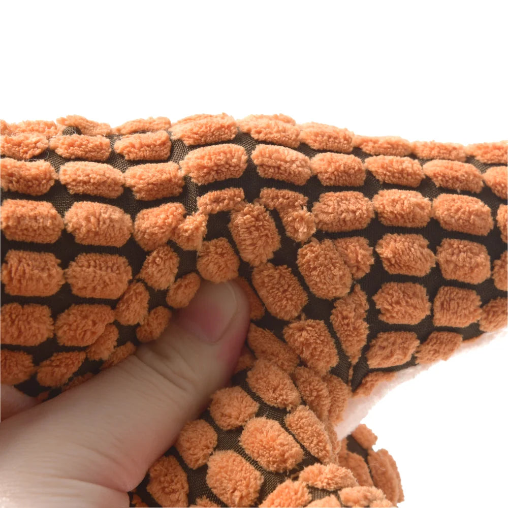 Plush Dinosaur Dog Chew Toy - Interactive Stuffed Pet Toy for Small Dogs & Cats