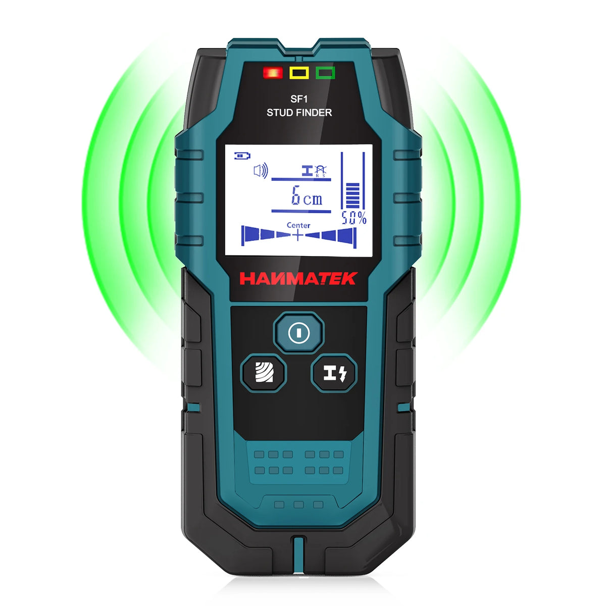 4-in-1 Stud Finder Wall Scanner for Wood, Metal & Live Wire Detection