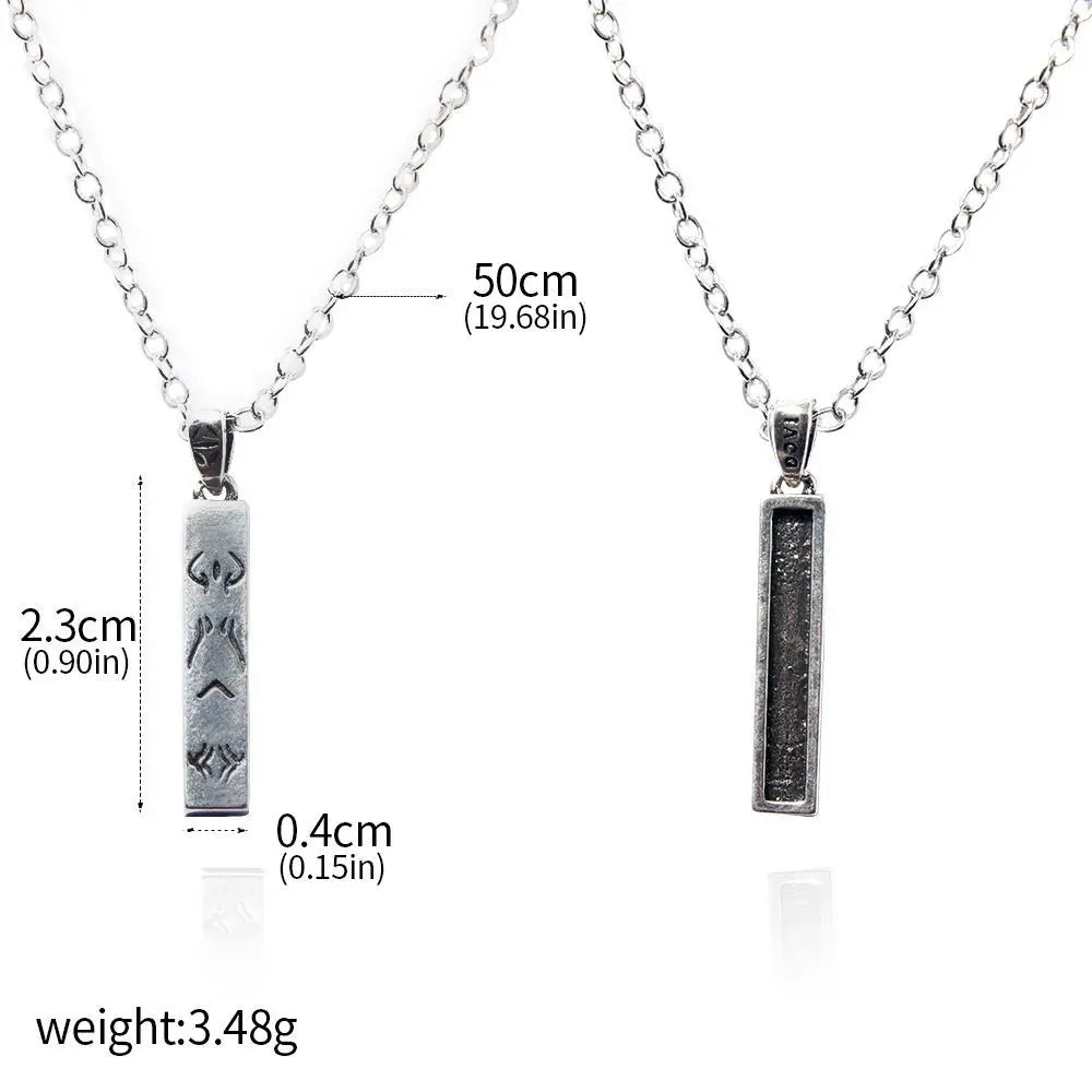 Anime Jujutsu Kaisen Necklace Ryomen Sukuna Itadori Cosplay Pendant Jewelry