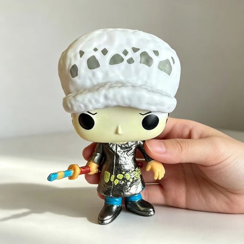 Funko-Style One Piece Vinyl Figure Luffy Zoro Sanji Anime Desktop Collectible