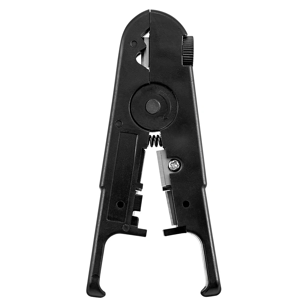 Ethernet Cable Wire Stripper & Cutter Tool for CAT5E CAT6 CAT7 Round Cable, DIY