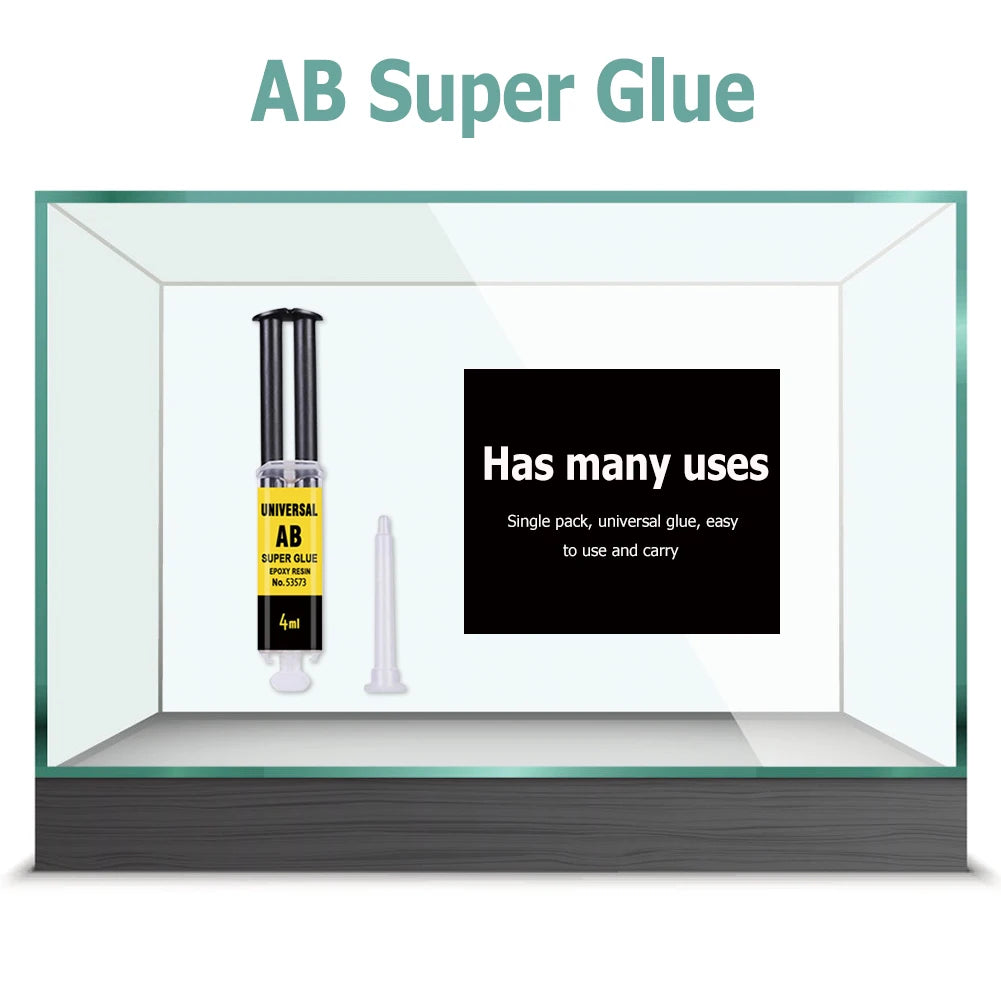 Epoxy AB Glue Clear Strong Adhesive for Metal Wood Plastic