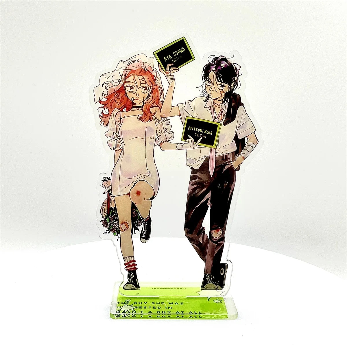 The Guy She Was Interested In Acrylic Stand - Anime Tabletop Figure