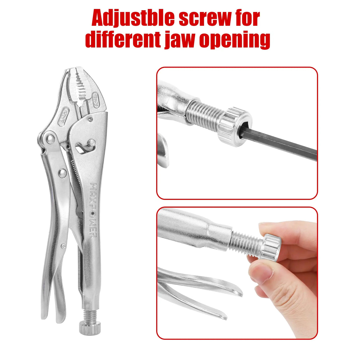 C Type Pressure Pliers Heavy Duty Snap Ring Clamp Tool