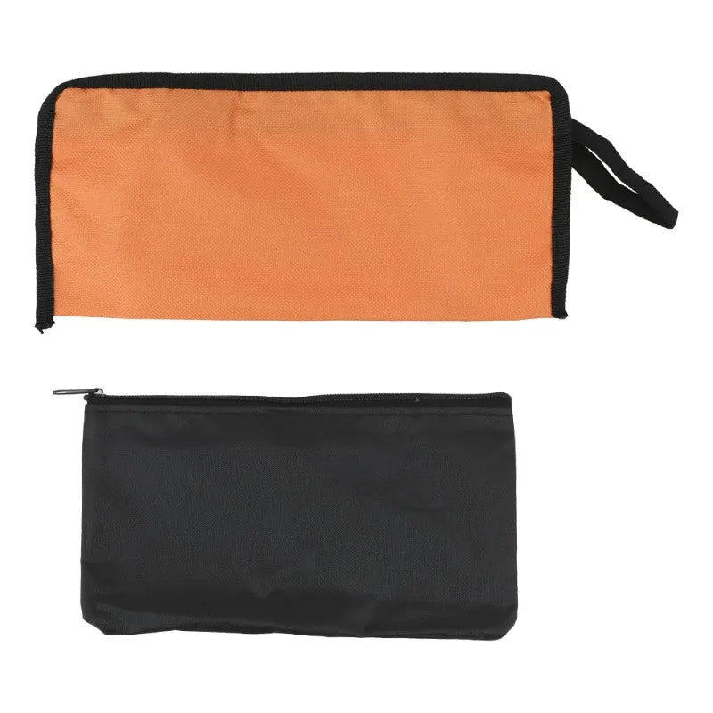 Small Tool Bag Waterproof Canvas Zipper Hardware Toolkit Organizer Portable Storage