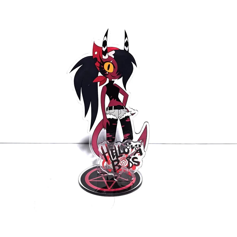 Hazbin Hotel Charlie Morningstar Acrylic Stand – 15cm Anime Desktop Figure Display