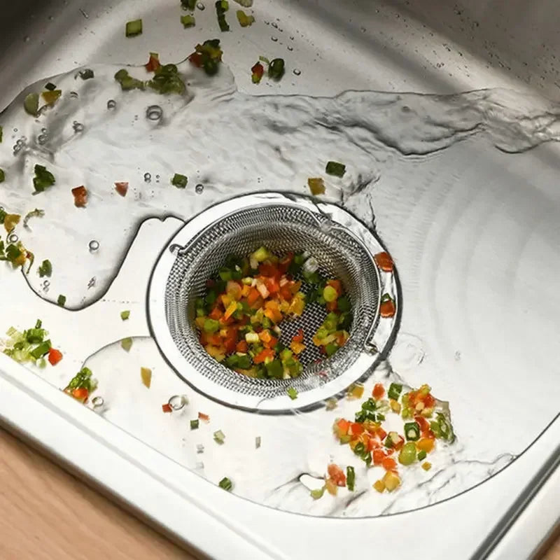 Stainless Steel Kitchen Sink Strainer Drain Filter Catcher