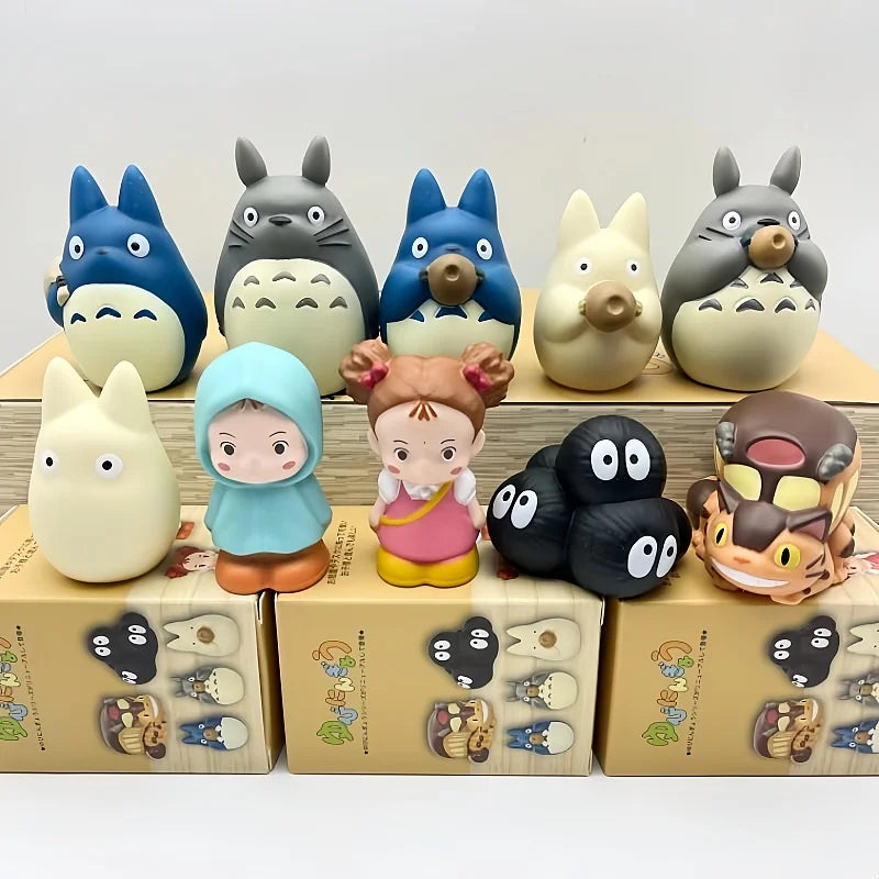 Anime Cartoon Blind Box Figurine Toy Cute Desk Bedroom Decor Birthday Gift