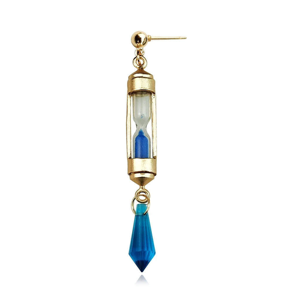 Vanitas Hourglass Anime Drop Earrings Ear Cuff Cosplay Jewelry Unisex Gift