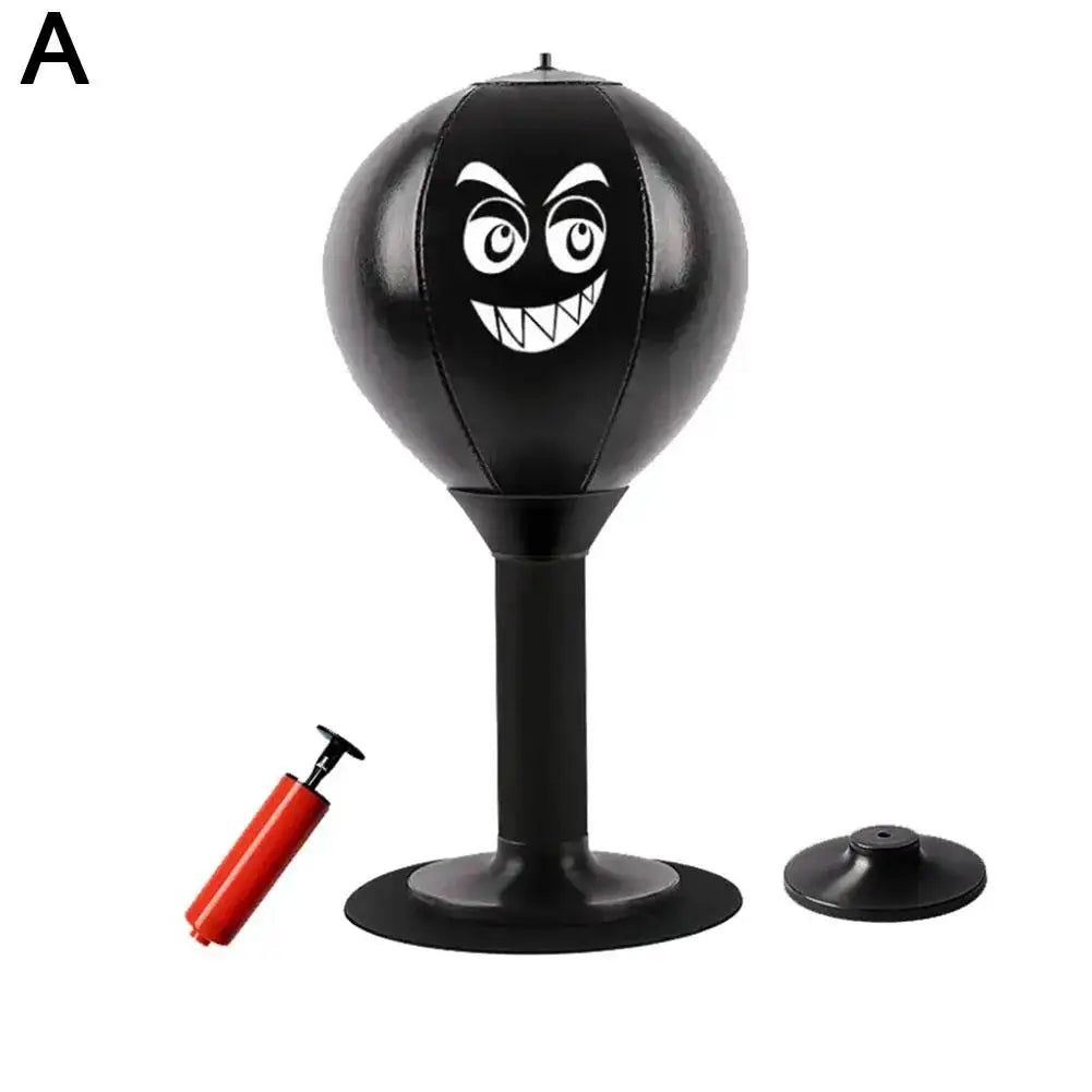 Suction Cup Desk Punching Bag – Stress Relief Boxing Speed Ball Toy