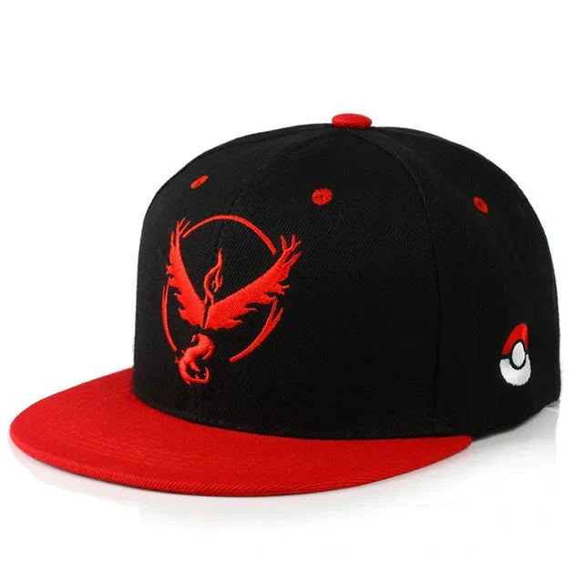 Pokémon Pikachu Baseball Cap – Adjustable Anime Cartoon Snapback Hat for Kids, Women & Men