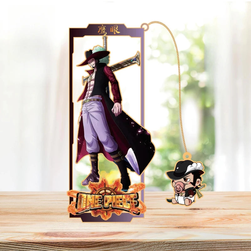 One Piece Metal Hollow Bookmark – Anime Character Page Marker for Readers & Fans