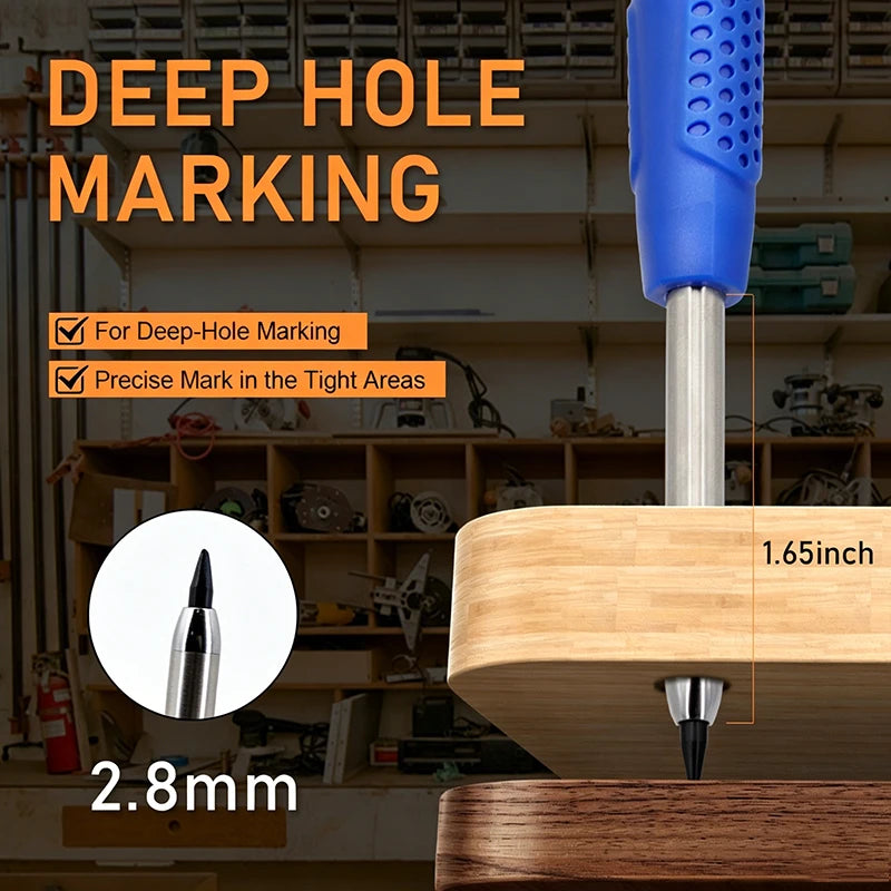 Carpenter Pencil Set 2.8mm Flat Construction Marking Pencils