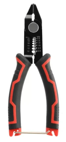 Mini Wire Cutter Pliers - Diagonal Cutting Wire Stripper Electrical Hand Tool, Spring Loaded