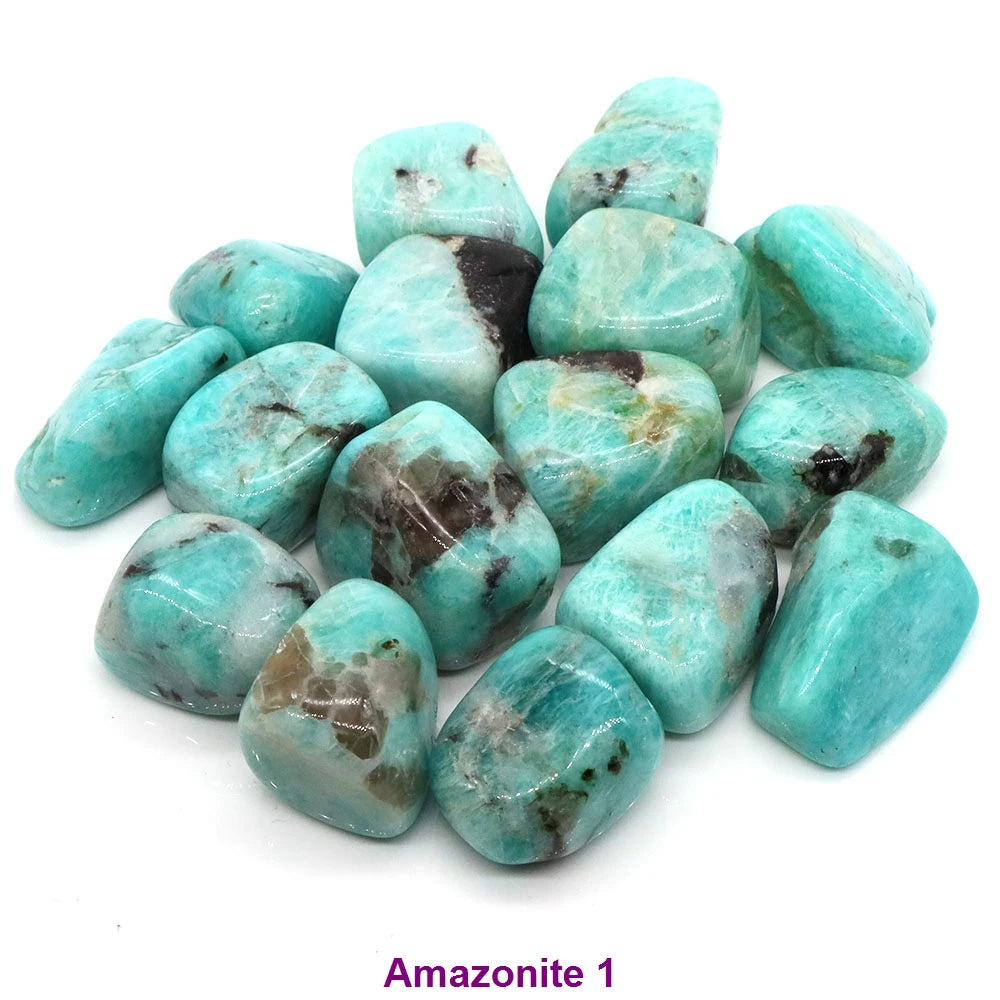 Natural Tumbled Healing Stones Crystal Gemstones Polished Chakra Reiki Meditation Decor Gift