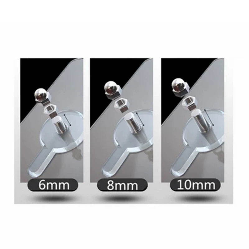 Punch-Free Screw Hooks – Adhesive Wall Picture Hangers, No-Drill Invisible Hooks for Frames