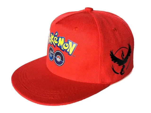 Pokémon Pikachu Baseball Cap – Adjustable Anime Cartoon Snapback Hat for Kids, Women & Men