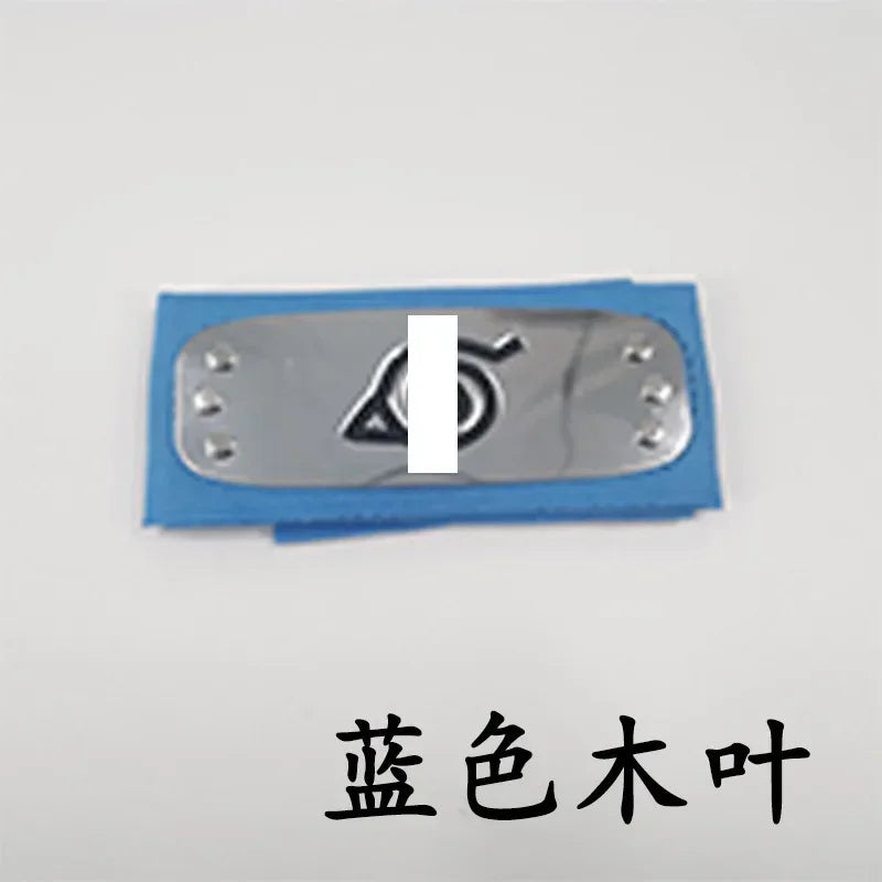 Naruto Anime Leaf Village Ninja Headband Kakashi Cosplay Forehead Protector