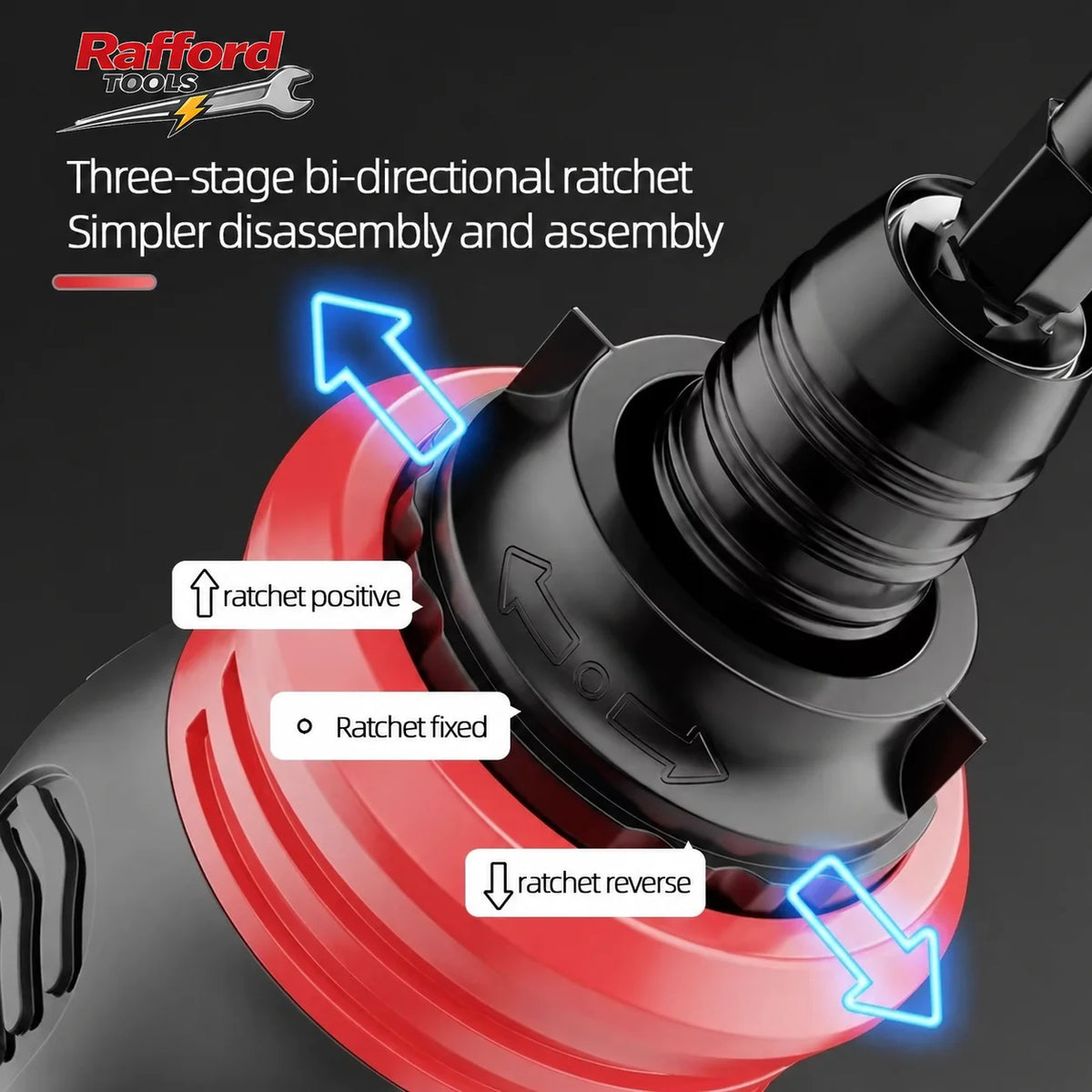 Rafford 13-in-1 Precision Ratchet Screwdriver Set CR-V Magnetic