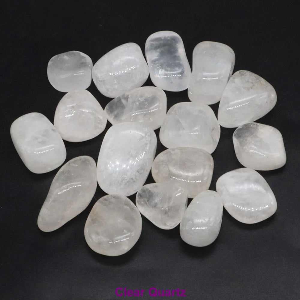 Natural Tumbled Healing Stones Crystal Gemstones Polished Chakra Reiki Meditation Decor Gift