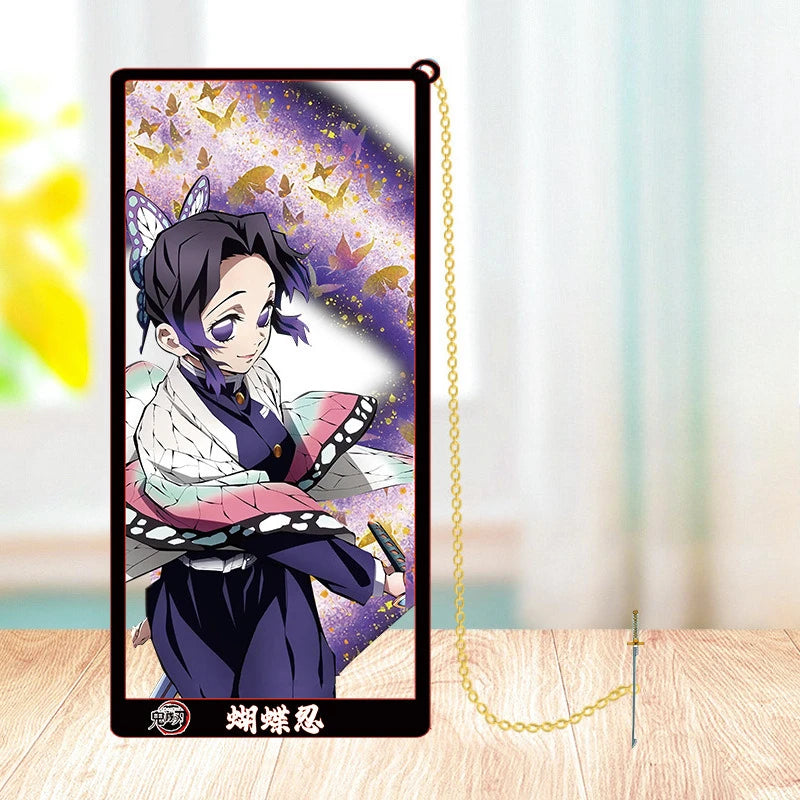 Demon Slayer Metal Bookmark Set – Anime Character Page Markers for Readers & Collectors
