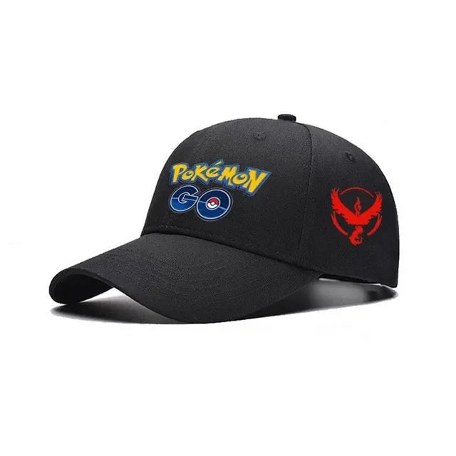Pokémon Pikachu Baseball Cap – Adjustable Anime Cartoon Snapback Hat for Kids, Women & Men