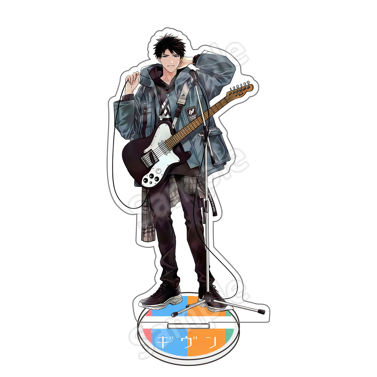 Given Satou Mafuyu Acrylic Stand Keychain 15CM - BL Anime Desk Decor Display Figure, Fan Merch Gift