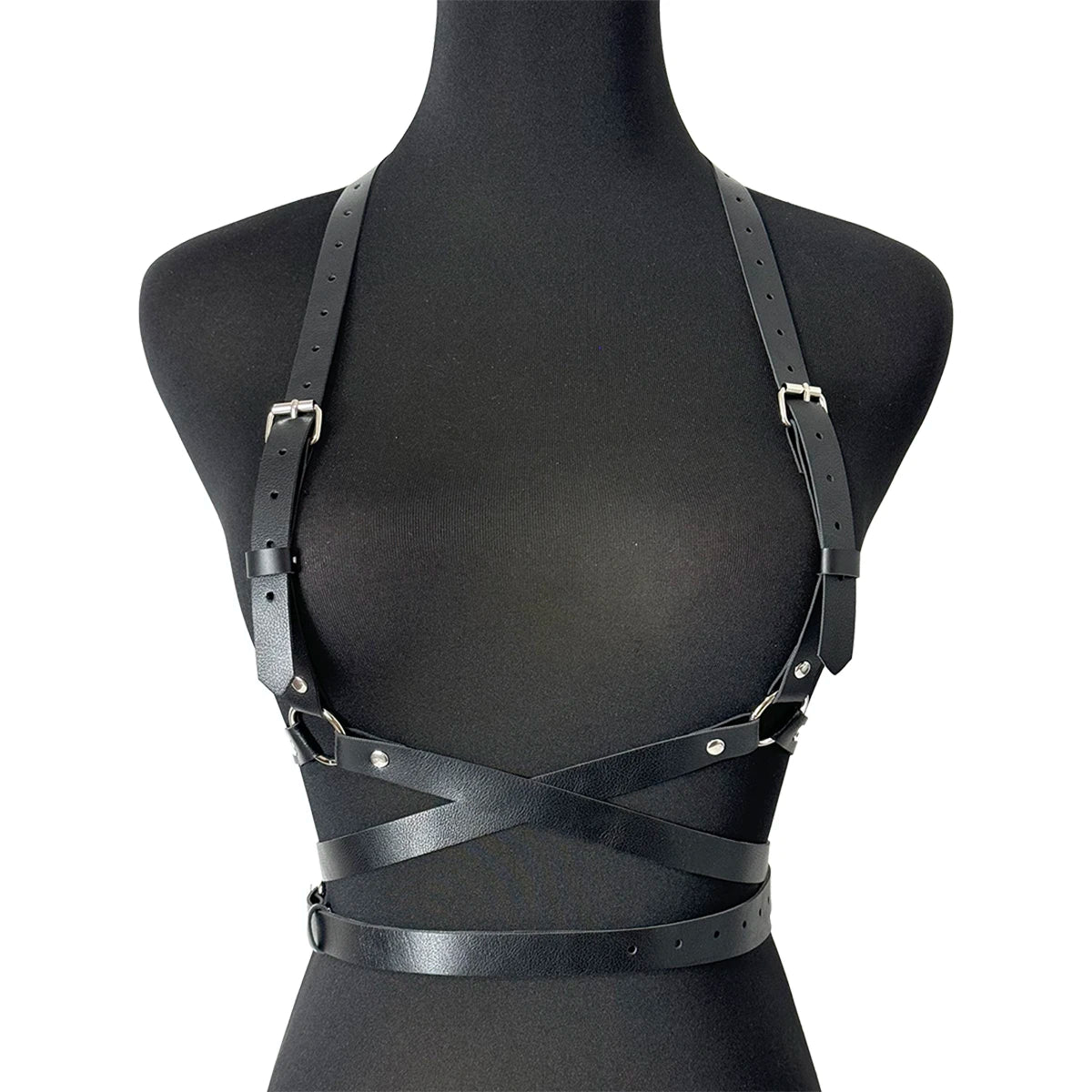 Punk Body Harness Corset Belt - Gothic Street Style Waistband Suspenders