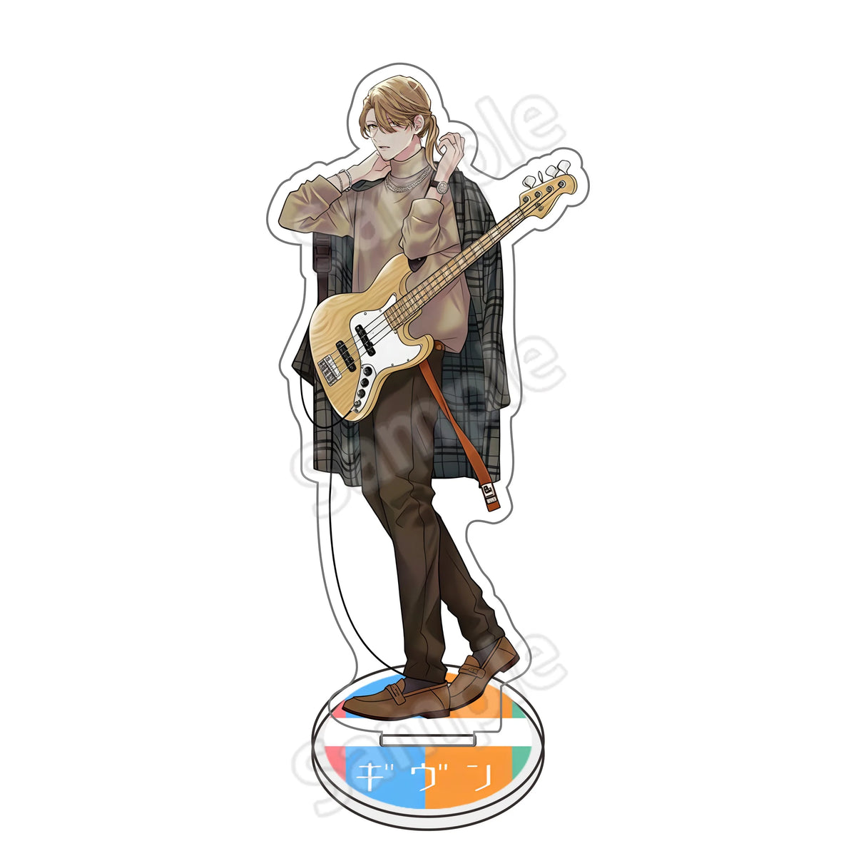 Given Satou Mafuyu Acrylic Stand Keychain 15CM - BL Anime Desk Decor Display Figure, Fan Merch Gift